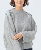 【ビームス ハート/BEAMS HEART】のフラワー ハンド刺繍 ニット 人気、トレンドファッション・服の通販 founy(ファニー) ファッション Fashion レディースファッション Fashion for Women トップス・カットソー Cut & Sew Tops ニット Knit Tops & Sweaters おすすめ Recommended / Our Picks シューズ Shoes, Footwear シンプル Simple, Minimal デニム Denim, Jeans Material ハンド Hand, Handmade バランス Balance, Style Balance バレエ Ballet, Ballet Style フィット Fit, Slim Fit フラワー Flower, Floral エレガント 上品 Elegant 手編み Hand-Knitted, Handmade Knit thumbnail LIGHT GREY|ID: prp329100004789302 ipo3291000000034882161