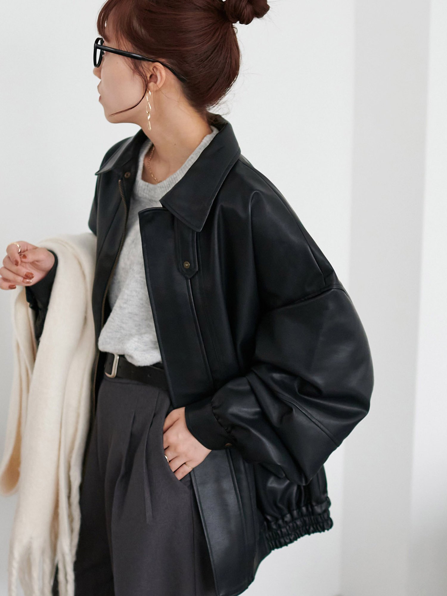 【ディスコート/Discoat】の【リバイバル】ヴィンテージPUレザージャケット《ユニセックス》 インテリア・キッズ・メンズ・レディースファッション・服の通販 founy(ファニー) ファッション Fashion レディースファッション Fashion for Women アウター Coat / Outerwear Collection レディースジャケット・軽アウター Jackets おすすめ Recommended / Our Picks アンティーク Antique-Inspired インナー Innerwear コンパクト Compact, Small Size ジャケット Jacket, Outerwear スタンド Stand Collar, Upright Stand デニム Denim, Jeans Material フェイクレザー Faux Leather, PU Leather マニッシュ Mannish, Boyish ミックス Mix, Mixed Style ヴィンテージ Vintage Style ブラック|ID: prp329100004789771 ipo3291000000034892631