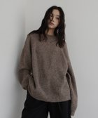 【ヘラム/hellam】のクルーネックカラーニットプルオーバー 人気、トレンドファッション・服の通販 founy(ファニー) ファッション Fashion レディースファッション Fashion for Women トップス・カットソー Cut & Sew Tops ニット Knit Tops & Sweaters カジュアルプルオーバー・ニットトップス Pullovers & Knit Tops / Casual Pullovers thumbnail ブラウン|ID: prp329100004789780 ipo3291000000035001757