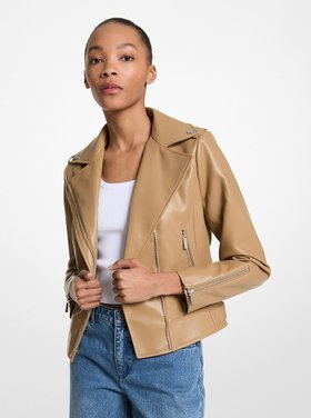 【マイケルコース/MICHAEL KORS】のフォーレザー MOTO ジャケット マイケルコース 人気、トレンドファッション・服の通販 founy(ファニー) ファッション Fashion レディースファッション Fashion for Women アウター Coat / Outerwear Collection レディースジャケット・軽アウター Jackets コレクション Collection, Seasonal Line ジャケット Jacket, Outerwear ラグジュアリー Luxury, Elegant |ID:prp329100004789792