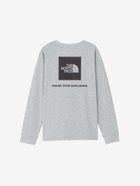 【ザ ノース フェイス/THE NORTH FACE】の【公式】ロングスリーブバックスクエアロゴティー(レディース) 人気、トレンドファッション・服の通販 founy(ファニー) ファッション Fashion レディースファッション Fashion for Women バッグ Bags スクエア Square, Square Shape 長袖 Long Sleeve, Full Sleeve thumbnail ミックスグレー|ID: prp329100004789794 ipo3291000000035173153
