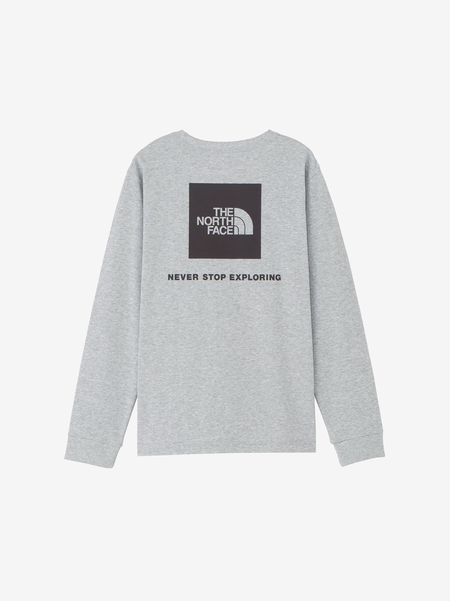 【ザ ノース フェイス/THE NORTH FACE】の【公式】ロングスリーブバックスクエアロゴティー(レディース) インテリア・キッズ・メンズ・レディースファッション・服の通販 founy(ファニー) 　ファッション　Fashion　レディースファッション　Fashion for Women　バッグ　Bags　スクエア　Square, Square Shape　長袖　Long Sleeve, Full Sleeve　ミックスグレー|ID: prp329100004789794 ipo3291000000035173153