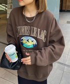 【ディスコート/Discoat】の【WEB限定】スーベニアマウンテン刺繍スウェット《ユニセックス》 人気、トレンドファッション・服の通販 founy(ファニー) ファッション Fashion レディースファッション Fashion for Women トップス・カットソー Cut & Sew Tops レディースパーカー・カジュアルフーディー Casual Hoodies & Sweatshirts スウェット・クルーネックトップス Sweatshirts & Crewnecks / Relaxed Fit Sweat Tops おすすめ Recommended / Our Picks スウェット / スエット Sweatshirt, Sweatwear スリーブ Sleeve, Long Sleeve / Short Sleeve ビッグ Big, Oversized フランス France, French フロント Front, Front Design モチーフ Motif, Design Theme 人気 Popular, Best Seller 春 Spring 秋 Autumn thumbnail ブラウン|ID: prp329100004789800 ipo3291000000034824272