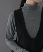 【アーバンリサーチ ドアーズ/URBAN RESEARCH DOORS】のFORK SPOON ベア天竺タートルネックカットソー OFFxBLK|ID: prp329100004789809 ipo3291000000034759172