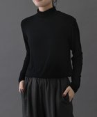 【アーバンリサーチ ドアーズ/URBAN RESEARCH DOORS】のFORK SPOON ベア天竺タートルネックカットソー BLACK|ID: prp329100004789809 ipo3291000000034759173