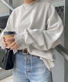 【アンドミー/andme】の裏起毛 ボリューム 長袖 スウェット トップス オートミール|ID: prp329100004789817 ipo3291000000034759216