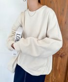 【アンドミー/andme】の裏起毛 ボリューム 長袖 スウェット トップス エクリュ|ID: prp329100004789817 ipo3291000000034759218