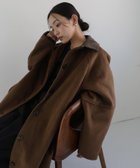 【ヘラム/hellam】のモッサ ベルト付きロングコート ブラウン|ID: prp329100004789818 ipo3291000000034759215