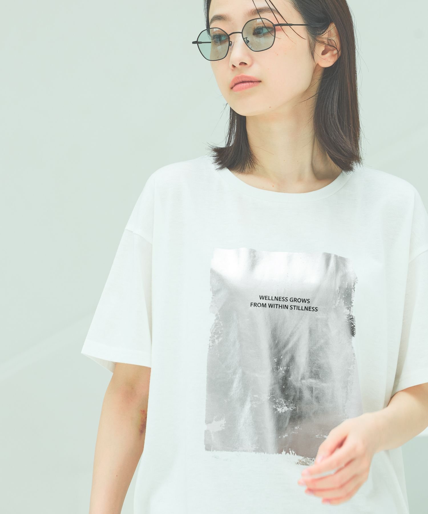 【ラコレ/LAKOLE】の箔プリントアソートロゴT インテリア・キッズ・メンズ・レディースファッション・服の通販 founy(ファニー) 　ファッション　Fashion　レディースファッション　Fashion for Women　おすすめ　Recommended / Our Picks　インナー　Innerwear　フロント　Front, Front Design　プリント　Print, Printed Pattern　ボトム　Bottoms, Lower Wear　羽織　Haori, Light Jacket　オフホワイトNEW|ID: prp329100004789824 ipo3291000000034759260