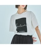 【ラコレ/LAKOLE】の箔プリントアソートロゴT 人気、トレンドファッション・服の通販 founy(ファニー) ファッション Fashion レディースファッション Fashion for Women おすすめ Recommended / Our Picks インナー Innerwear フロント Front, Front Design プリント Print, Printed Pattern ボトム Bottoms, Lower Wear 羽織 Haori, Light Jacket thumbnail オフホワイト|ID: prp329100004789824 ipo3291000000034759261