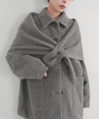 【リアン/Lian】のストールセットウールライクコート 人気、トレンドファッション・服の通販 founy(ファニー) ファッション Fashion レディースファッション Fashion for Women アウター Coat / Outerwear Collection コート・ロングコート・ピーコート Long Coats, Peacoats & More ストール Stole, Wrap thumbnail チャコールグレー|ID: prp329100004789848 ipo3291000000034759391