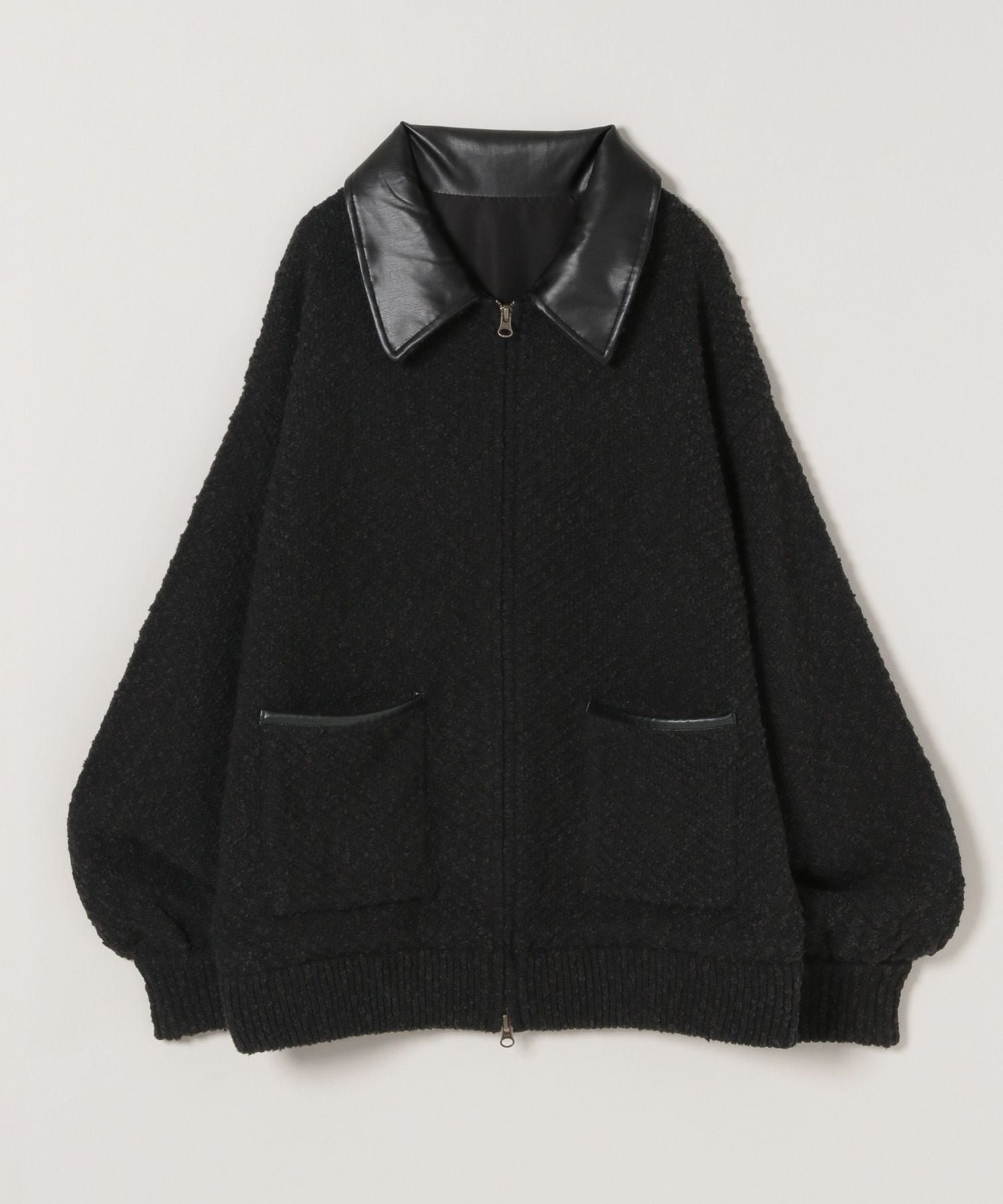 【ジーナシス/JEANASiS】のツイーディニットジャケット インテリア・キッズ・メンズ・レディースファッション・服の通販 founy(ファニー) ファッション Fashion レディースファッション Fashion for Women アウター Coat / Outerwear Collection レディースジャケット・軽アウター Jackets おすすめ Recommended / Our Picks インナー Innerwear カーディガン Cardigan, Knitwear ショート Short, Short Length デニム Denim, Jeans Material フェイクレザー Faux Leather, PU Leather フレア Flare, Flared ボトム Bottoms, Lower Wear ポケット Pocket, Pocket Detail ワイド Wide, Wide Fit 冬 Winter / This Winter 秋 Autumn ブラック|ID: prp329100004789853 ipo3291000000034759425