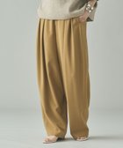 【カレンソロジー/Curensology】のダブルクロスツータックパンツ 人気、トレンドファッション・服の通販 founy(ファニー) ファッション Fashion レディースファッション Fashion for Women パンツ Pants & Trousers エレガント 上品 Elegant ストレッチ Stretch, Stretchy Fabric thumbnail 【NEW】キャメル|ID: prp329100004789864 ipo3291000000034824378