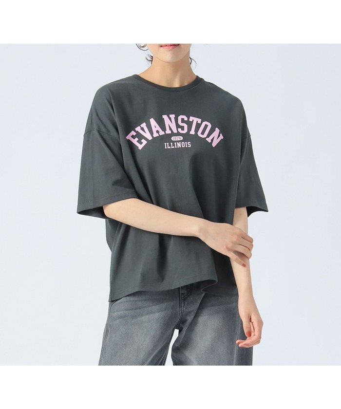 【ビームス ハート/BEAMS HEART】のフロッキー カレッジロゴ Tシャツ インテリア・キッズ・メンズ・レディースファッション・服の通販 founy(ファニー) https://founy.com/ ファッション Fashion レディースファッション Fashion for Women トップス・カットソー Cut & Sew Tops シャツ・ブラウス・オフィスカジュアル Elegant Blouses & Button-Ups ロングTシャツ・Tシャツ Longline T-Shirts & Tees サンダル Sandals, Summer Shoes スニーカー Sneakers, Trainers スラックス Slacks, Dress Pants デニム Denim, Jeans Material トレンド Trend, Trending Now バランス Balance, Style Balance リラックス Relax, Relaxed Fit ワイド Wide, Wide Fit |ID: prp329100004789880 ipo3291000000034798696