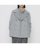 【コムサ/COMME CA】の【2WAY】アンゴラウール ピーコート 人気、トレンドファッション・服の通販 founy(ファニー) ファッション Fashion レディースファッション Fashion for Women アウター Coat / Outerwear Collection コート・ロングコート・ピーコート Long Coats, Peacoats & More アンゴラ Angora Knitwear ヴィンテージ Vintage Style スタイリッシュ Stylish, Fashionable ダブル Double, Double-Breasted 定番 Standard, Basic Item バランス Balance, Style Balance メタル Metal, Metal Parts thumbnail 04:トップグレー|ID: prp329100004789883 ipo3291000000034759531