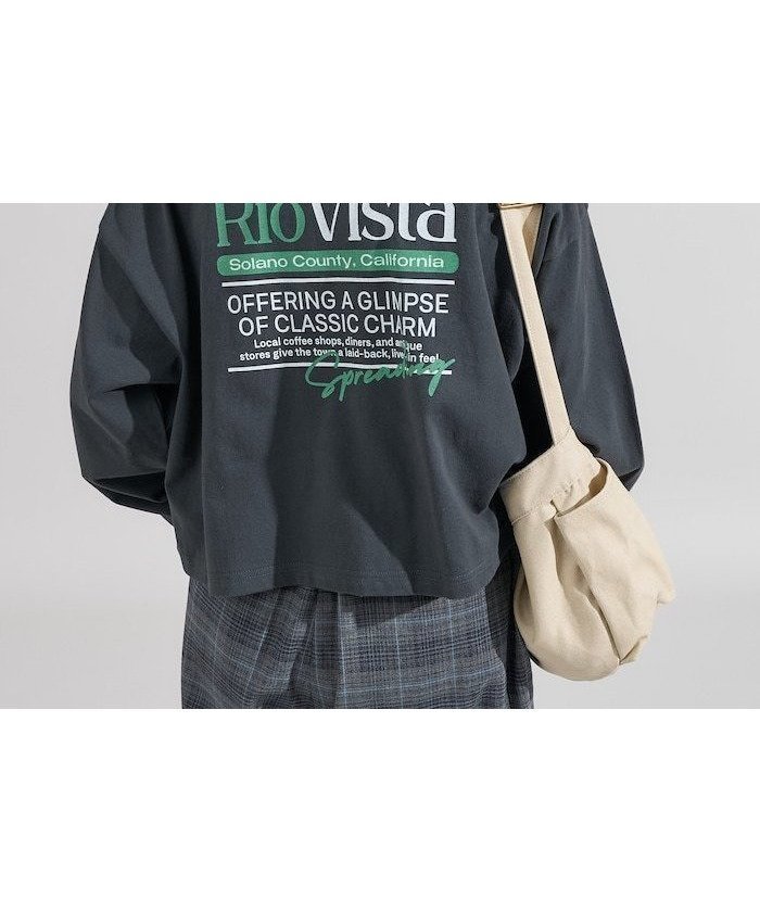 【フリークスストア/FREAK'S STORE】のクロップド ロンT 25AW インテリア・キッズ・メンズ・レディースファッション・服の通販 founy(ファニー) ファッション Fashion レディースファッション Fashion for Women トップス・カットソー Cut & Sew Tops ロングTシャツ・Tシャツ Longline T-Shirts & Tees 2025年 2025 2025-2026秋冬・A/W Autumn/Winter 2025–26 AW25–26 冬 Winter / This Winter クロップド Cropped, Short Length トレンド Trend, Trending Now ボトム Bottoms, Lower Wear ワイド Wide, Wide Fit A/W・秋冬 Autumn/Winter チャコールグレー|ID: prp329100004789888 ipo3291000000034878882