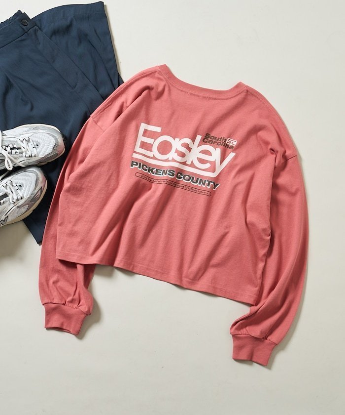 【フリークスストア/FREAK'S STORE】のクロップド ロンT 25AW インテリア・キッズ・メンズ・レディースファッション・服の通販 founy(ファニー) ファッション Fashion レディースファッション Fashion for Women トップス・カットソー Cut & Sew Tops ロングTシャツ・Tシャツ Longline T-Shirts & Tees 2025年 2025 2025-2026秋冬・A/W Autumn/Winter 2025–26 AW25–26 冬 Winter / This Winter クロップド Cropped, Short Length トレンド Trend, Trending Now ボトム Bottoms, Lower Wear ワイド Wide, Wide Fit A/W・秋冬 Autumn/Winter コーラルピンク|ID: prp329100004789888 ipo3291000000034878885