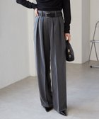 【ラナン/Ranan】のRanan/ウーリッシュポリ2タックワイドパンツ 人気、トレンドファッション・服の通販 founy(ファニー) ファッション Fashion レディースファッション Fashion for Women パンツ Pants & Trousers 春 Spring 秋 Autumn カットソー Cut and Sewn Top スラックス Slacks, Dress Pants ツイル Twist, Twisted Detail ポケット Pocket, Pocket Detail ループ Loop, Loop Knit ワイド Wide, Wide Fit 冬 Winter / This Winter おすすめ Recommended / Our Picks 2025年 2025 2025-2026秋冬・A/W Autumn/Winter 2025–26 AW25–26 thumbnail チャコール|ID: prp329100004789917 ipo3291000000034893046