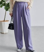 【ラナン/Ranan】のRanan/ウーリッシュポリ2タックワイドパンツ 人気、トレンドファッション・服の通販 founy(ファニー) ファッション Fashion レディースファッション Fashion for Women パンツ Pants & Trousers 春 Spring 秋 Autumn カットソー Cut and Sewn Top スラックス Slacks, Dress Pants ツイル Twist, Twisted Detail ポケット Pocket, Pocket Detail ループ Loop, Loop Knit ワイド Wide, Wide Fit 冬 Winter / This Winter おすすめ Recommended / Our Picks 2025年 2025 2025-2026秋冬・A/W Autumn/Winter 2025–26 AW25–26 thumbnail パープル|ID: prp329100004789917 ipo3291000000034893047