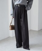 【ラナン/Ranan】のRanan/ウーリッシュポリ2タックワイドパンツ 人気、トレンドファッション・服の通販 founy(ファニー) ファッション Fashion レディースファッション Fashion for Women パンツ Pants & Trousers 春 Spring 秋 Autumn カットソー Cut and Sewn Top スラックス Slacks, Dress Pants ツイル Twist, Twisted Detail ポケット Pocket, Pocket Detail ループ Loop, Loop Knit ワイド Wide, Wide Fit 冬 Winter / This Winter おすすめ Recommended / Our Picks 2025年 2025 2025-2026秋冬・A/W Autumn/Winter 2025–26 AW25–26 thumbnail ブラック|ID: prp329100004789917 ipo3291000000034893048