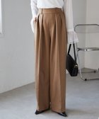 【ラナン/Ranan】のRanan/ウーリッシュポリ2タックワイドパンツ 人気、トレンドファッション・服の通販 founy(ファニー) ファッション Fashion レディースファッション Fashion for Women パンツ Pants & Trousers 春 Spring 秋 Autumn カットソー Cut and Sewn Top スラックス Slacks, Dress Pants ツイル Twist, Twisted Detail ポケット Pocket, Pocket Detail ループ Loop, Loop Knit ワイド Wide, Wide Fit 冬 Winter / This Winter おすすめ Recommended / Our Picks 2025年 2025 2025-2026秋冬・A/W Autumn/Winter 2025–26 AW25–26 thumbnail ベージュ|ID: prp329100004789917 ipo3291000000034893049