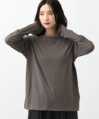 【スタディオ クリップ/studio CLIP】の《natural by clip》テレコスリーブ切り替えプルオーバー 人気、トレンドファッション・服の通販 founy(ファニー) ファッション Fashion レディースファッション Fashion for Women トップス・カットソー Cut & Sew Tops カジュアルプルオーバー・ニットトップス Pullovers & Knit Tops / Casual Pullovers おすすめ Recommended / Our Picks インナー Innerwear シアー Sheer, See-Through スウェット / スエット Sweatshirt, Sweatwear スリーブ Sleeve, Long Sleeve / Short Sleeve テレコ Ribbed, Rib Stitch ロング Long, Long-Length A/W・秋冬 Autumn/Winter thumbnail チャコール18|ID: prp329100004789918 ipo3291000000035006855