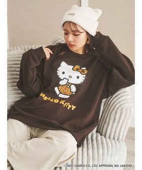 【ルディックパーク/LUDIC PARK】のハローキティヒョウ柄トレーナー 人気、トレンドファッション・服の通販 founy(ファニー) ファッション Fashion レディースファッション Fashion for Women ショルダー Shoulder, Shoulder Strap スウェット / スエット Sweatshirt, Sweatwear トレーナー Sweatshirt, Trainer ドロップ Drop Shoulder, Dropped Style プリント Print, Printed Pattern リボン Ribbon, Bow リラックス Relax, Relaxed Fit レオパード Leopard, Animal Print |ID:prp329100004789920