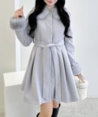 【イング/INGNI】のファー取り外し4WAYドーリーCT 人気、トレンドファッション・服の通販 founy(ファニー) ファッション Fashion レディースファッション Fashion for Women アウター Coat / Outerwear Collection ショート Short, Short Length シンプル Simple, Minimal スマホ Smartphone, Mobile Device フェミニン Feminine, Girly ブローチ Brooch, Pin Brooch ボトム Bottoms, Lower Wear ポケット Pocket, Pocket Detail 冬 Winter / This Winter thumbnail グレー|ID: prp329100004789924 ipo3291000000034948009