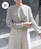 【アーバンリサーチ ドアーズ/URBAN RESEARCH DOORS】のFORK SPOON ボートネックボーダー 人気、トレンドファッション・服の通販 founy(ファニー) ファッション Fashion レディースファッション Fashion for Women インナー Innerwear 今季 This Season, Current Season 定番 Standard, Basic Item ベーシック Basic, Essential ボーダー Border, Stripe A/W・秋冬 Autumn/Winter 冬 Winter / This Winter 2025年 2025 2025-2026秋冬・A/W Autumn/Winter 2025–26 AW25–26 thumbnail ECR×BLK|ID: prp329100004789931 ipo3291000000034879084