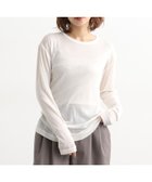 【スタディオ クリップ/studio CLIP】の【吸湿発熱・吸放湿性】ウールミックスシアークルーネックプルオーバー プラスサイズあり 人気、トレンドファッション・服の通販 founy(ファニー) ファッション Fashion レディースファッション Fashion for Women トップス・カットソー Cut & Sew Tops カジュアルプルオーバー・ニットトップス Pullovers & Knit Tops / Casual Pullovers おすすめ Recommended / Our Picks インナー Innerwear カットソー Cut and Sewn Top シアー Sheer, See-Through シンプル Simple, Minimal スウェット / スエット Sweatshirt, Sweatwear トレンド Trend, Trending Now A/W・秋冬 Autumn/Winter thumbnail オフホワイト11|ID: prp329100004789935 ipo3291000000034924657