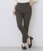 【インデックス/INDEX】のウォームストレッチテーパードパンツ【洗濯機OK/防シワ/吸湿発熱】《XS~3L》 人気、トレンドファッション・服の通販 founy(ファニー) ファッション Fashion レディースファッション Fashion for Women パンツ Pants & Trousers シンプル Simple, Minimal ストレッチ Stretch, Stretchy Fabric スマート Smart, Elegant センター Center, Center Line チェック Check, Plaid, Tartan フィット Fit, Slim Fit ベーシック Basic, Essential ポケット Pocket, Pocket Detail thumbnail ブラウン|ID: prp329100004789943 ipo3291000000035009356