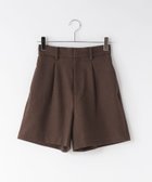 【ローリーズファーム/LOWRYS FARM】のウールライクショートパンツ 人気、トレンドファッション・服の通販 founy(ファニー) ファッション Fashion レディースファッション Fashion for Women パンツ Pants & Trousers ショートパンツ・ハーフパンツ High-Waisted & Relaxed Shorts おすすめ Recommended / Our Picks ウォーム Warm Fabric ショート Short, Short Length シンプル Simple, Minimal バランス Balance, Style Balance フロント Front, Front Design 定番 Standard, Basic Item thumbnail ブラウン|ID: prp329100004789947 ipo3291000000035009981