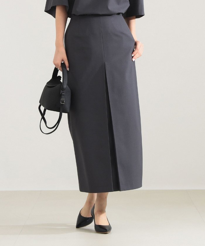 【デミルクス ビームス/Demi-Luxe BEAMS】の【10/23新規値下げ】【ビームスの百名品】ウール トロピカル インバータック スカート インテリア・キッズ・メンズ・レディースファッション・服の通販 founy(ファニー) https://founy.com/ ファッション Fashion レディースファッション Fashion for Women スカート Skirts カットソー Cut and Sewn Top ジャケット Jacket, Outerwear センター Center, Center Line タイトスカート Pencil Skirt, Tight Skirt バランス Balance, Style Balance プリーツ Pleats, Pleated マニッシュ Mannish, Boyish |ID: prp329100004789988 ipo3291000000034760024