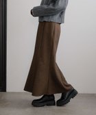 【ローリーズファーム/LOWRYS FARM】のウールライクマーメイドスカート 人気、トレンドファッション・服の通販 founy(ファニー) ファッション Fashion レディースファッション Fashion for Women スカート Skirts コンパクト Compact, Small Size フィット Fit, Slim Fit フレア Flare, Flared 切替 Switching, Contrast Panel 定番 Standard, Basic Item thumbnail ブラウン|ID: prp329100004789990 ipo3291000000034760041