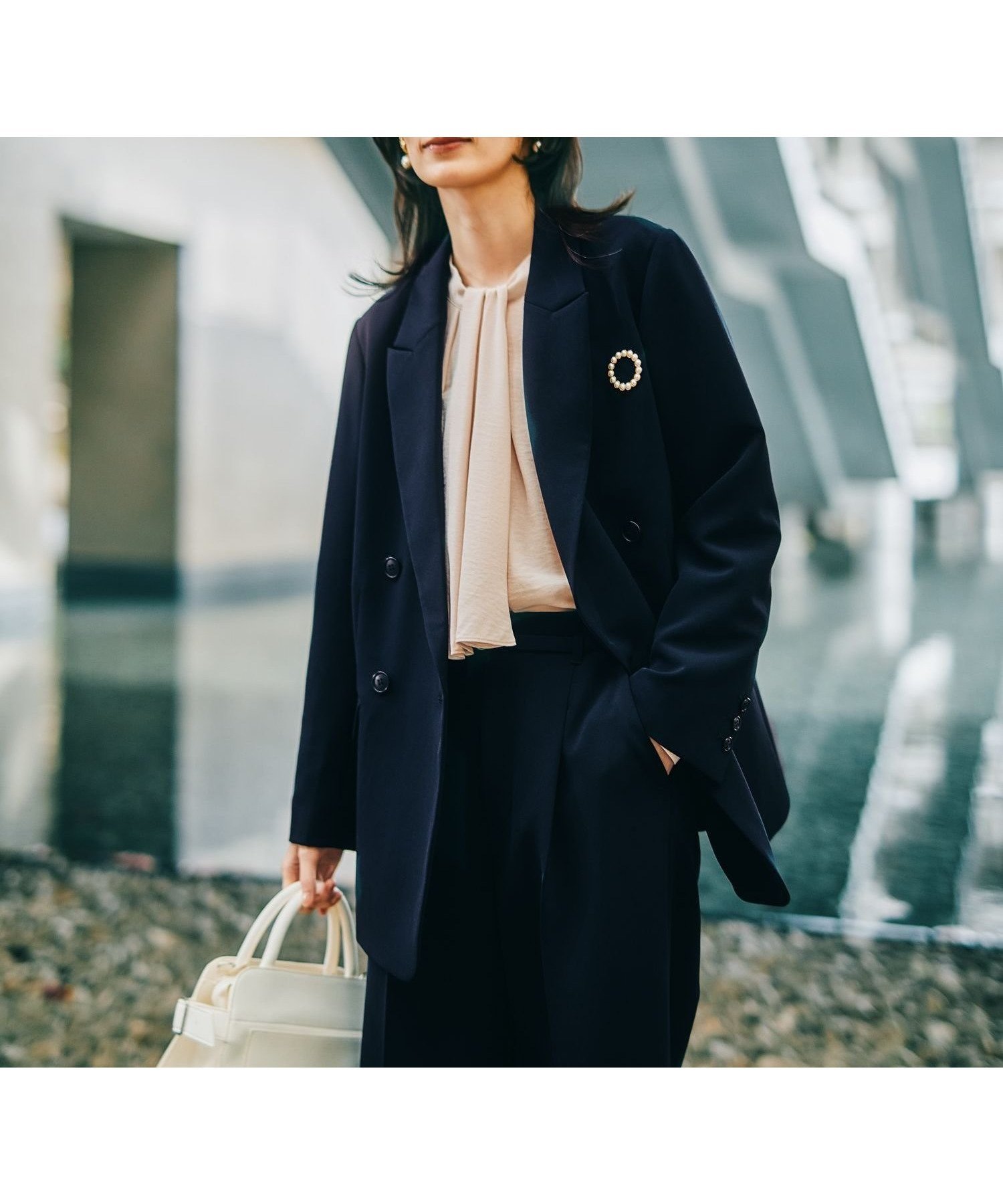 【レプシィム ローリーズファーム/LEPSIM LOWRYS FARM】の【入卒式/セレモニー】Wクロスダブルジャケット インテリア・キッズ・メンズ・レディースファッション・服の通販 founy(ファニー) 　ファッション　Fashion　レディースファッション　Fashion for Women　アウター　Coat / Outerwear Collection　レディースジャケット・軽アウター　Jackets　おすすめ　Recommended / Our Picks　オケージョン　Occasion Wear　ジャケット　Jacket, Outerwear　セットアップ　Set-Up, Coordinated Outfit　セレモニー　Ceremony　ダブル　Double, Double-Breasted　フォーマル　Formal, Dressy　ワイド　Wide, Wide Fit　ビジネス 仕事 通勤　Business / Work / Commuting　入学式　Entrance Ceremony　卒業式　Graduation Ceremony　洗える　Machine Washable　結婚式　Wedding　ネイビー88|ID: prp329100004789992 ipo3291000000035141637