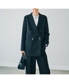 【レプシィム ローリーズファーム/LEPSIM LOWRYS FARM】の【入卒式/セレモニー】Wクロスダブルジャケット 人気、トレンドファッション・服の通販 founy(ファニー) ファッション Fashion レディースファッション Fashion for Women アウター Coat / Outerwear Collection レディースジャケット・軽アウター Jackets おすすめ Recommended / Our Picks オケージョン Occasion Wear ジャケット Jacket, Outerwear セットアップ Set-Up, Coordinated Outfit セレモニー Ceremony ダブル Double, Double-Breasted フォーマル Formal, Dressy ワイド Wide, Wide Fit ビジネス 仕事 通勤 Business / Work / Commuting 入学式 Entrance Ceremony 卒業式 Graduation Ceremony 洗える Machine Washable 結婚式 Wedding thumbnail ブラック09|ID: prp329100004789992 ipo3291000000035141638