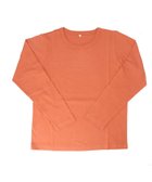 【ローラ/Rora】のUSAコットン長袖Tシャツ 人気、トレンドファッション・服の通販 founy(ファニー) ファッション Fashion レディースファッション Fashion for Women トップス・カットソー Cut & Sew Tops シャツ・ブラウス・オフィスカジュアル Elegant Blouses & Button-Ups ロングTシャツ・Tシャツ Longline T-Shirts & Tees インナー Innerwear カメラ Camera Accessories シンプル Simple, Minimal 長袖 Long Sleeve, Full Sleeve フィット Fit, Slim Fit ベーシック Basic, Essential 無地 Plain, Solid Color リラックス Relax, Relaxed Fit 冬 Winter / This Winter A/W・秋冬 Autumn/Winter 夏 Summer お正月 New Year クリスマス X'mas Christmas / X'mas ギフト プレゼント Gift / Present 入学式 Entrance Ceremony 卒業式 Graduation Ceremony thumbnail オレンジ|ID: prp329100004789993 ipo3291000000034913553