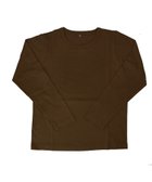 【ローラ/Rora】のUSAコットン長袖Tシャツ 人気、トレンドファッション・服の通販 founy(ファニー) ファッション Fashion レディースファッション Fashion for Women トップス・カットソー Cut & Sew Tops シャツ・ブラウス・オフィスカジュアル Elegant Blouses & Button-Ups ロングTシャツ・Tシャツ Longline T-Shirts & Tees インナー Innerwear カメラ Camera Accessories シンプル Simple, Minimal 長袖 Long Sleeve, Full Sleeve フィット Fit, Slim Fit ベーシック Basic, Essential 無地 Plain, Solid Color リラックス Relax, Relaxed Fit 冬 Winter / This Winter A/W・秋冬 Autumn/Winter 夏 Summer お正月 New Year クリスマス X'mas Christmas / X'mas ギフト プレゼント Gift / Present 入学式 Entrance Ceremony 卒業式 Graduation Ceremony thumbnail ブラウン|ID: prp329100004789993 ipo3291000000034913554