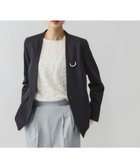 【グローバルワーク/GLOBAL WORK】のウツクシルエットノーカラージャケット/581021 人気、トレンドファッション・服の通販 founy(ファニー) ファッション Fashion レディースファッション Fashion for Women アウター Coat / Outerwear Collection レディースジャケット・軽アウター Jackets ノーカラージャケット / シンプル上品コーデ Collarless Jackets おすすめ Recommended / Our Picks インナー Innerwear ジャケット Jacket, Outerwear ストレッチ Stretch, Stretchy Fabric セットアップ Set-Up, Coordinated Outfit セレモニー Ceremony パターン Pattern, Design Print ボトム Bottoms, Lower Wear ワイド Wide, Wide Fit thumbnail ネイビー88|ID: prp329100004789995 ipo3291000000034975887