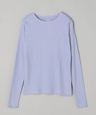 【コーエン/COEN】のメロー袖 クルーネック ロングスリーブTシャツ LILAC|ID: prp329100004790001 ipo3291000000034760093