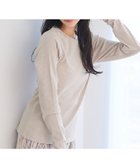 【コーエン/COEN】のメロー袖 クルーネック ロングスリーブTシャツ BEIGE|ID: prp329100004790001 ipo3291000000034929859