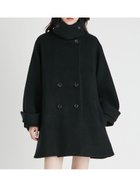 【セルフォード/CELFORD】のAラインウールミドルコート 人気、トレンドファッション・服の通販 founy(ファニー) ファッション Fashion レディースファッション Fashion for Women アウター Coat / Outerwear Collection コート・ロングコート・ピーコート Long Coats, Peacoats & More エレガント 上品 Elegant スマート Smart, Elegant フレア Flare, Flared リラックス Relax, Relaxed Fit thumbnail BLK[009]|ID: prp329100004790019 ipo3291000000034760154