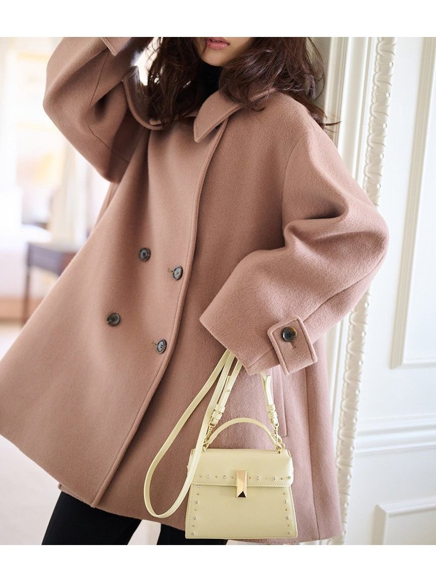 【セルフォード/CELFORD】のAラインウールミドルコート インテリア・キッズ・メンズ・レディースファッション・服の通販 founy(ファニー) 　ファッション　Fashion　レディースファッション　Fashion for Women　アウター　Coat / Outerwear Collection　コート・ロングコート・ピーコート　Long Coats, Peacoats & More　エレガント 上品　Elegant　スマート　Smart, Elegant　フレア　Flare, Flared　リラックス　Relax, Relaxed Fit　CML[038]|ID: prp329100004790019 ipo3291000000034760156