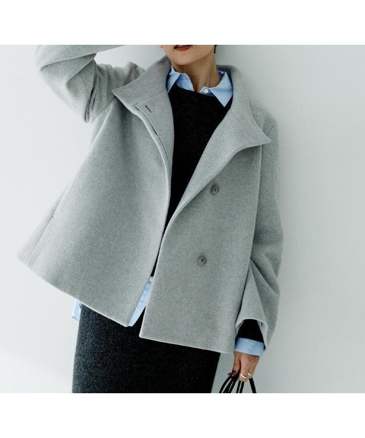 【アンタイトル/UNTITLED】の【着回しが効く/オンオフアウター】ウールショートコート 人気、トレンドファッション・服の通販 founy(ファニー) 　ファッション　Fashion　レディースファッション　Fashion for Women　アウター　Coat / Outerwear Collection　コート・ロングコート・ピーコート　Long Coats, Peacoats & More　ウォーム　Warm Fabric　クロップド　Cropped, Short Length　ショート　Short, Short Length　スマート　Smart, Elegant　バランス　Balance, Style Balance　ポケット　Pocket, Pocket Detail　 other-1|ID: prp329100004790031 ipo3291000000034935838