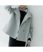 【アンタイトル/UNTITLED】の【着回しが効く/オンオフアウター】ウールショートコート 人気、トレンドファッション・服の通販 founy(ファニー) ファッション Fashion レディースファッション Fashion for Women アウター Coat / Outerwear Collection コート・ロングコート・ピーコート Long Coats, Peacoats & More ウォーム Warm Fabric クロップド Cropped, Short Length ショート Short, Short Length スマート Smart, Elegant バランス Balance, Style Balance ポケット Pocket, Pocket Detail thumbnail ライトグレー|ID: prp329100004790031 ipo3291000000034935839