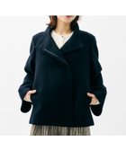 【アンタイトル/UNTITLED】の【着回しが効く/オンオフアウター】ウールショートコート 人気、トレンドファッション・服の通販 founy(ファニー) ファッション Fashion レディースファッション Fashion for Women アウター Coat / Outerwear Collection コート・ロングコート・ピーコート Long Coats, Peacoats & More ウォーム Warm Fabric クロップド Cropped, Short Length ショート Short, Short Length スマート Smart, Elegant バランス Balance, Style Balance ポケット Pocket, Pocket Detail thumbnail ネイビー|ID: prp329100004790031 ipo3291000000034935847
