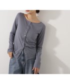 【プロポーション ボディドレッシング/PROPORTION BODY DRESSING】のa/mie シアーカットソー 26SS 人気、トレンドファッション・服の通販 founy(ファニー) ファッション Fashion レディースファッション Fashion for Women トップス・カットソー Cut & Sew Tops カットソー・ベーシックTシャツ Cut-and-Sewn Tops / Stretch Tees & Basics 2026年 2026 カットソー Cut and Sewn Top デコルテ Décolleté, Neckline thumbnail ブルー|ID: prp329100004790045 ipo3291000000035182242