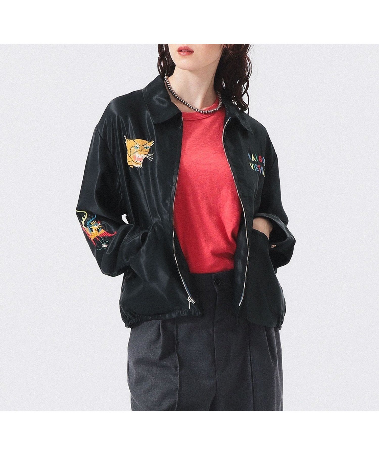 【ビームス ウイメン/BEAMS】の【別注】テーラー東洋 / アセテート ベトナム ジャケット 人気、トレンドファッション・服の通販 founy(ファニー) ファッション Fashion レディースファッション Fashion for Women アウター Coat / Outerwear Collection レディースジャケット・軽アウター Jackets ウェーブ Wavy Pattern ヴィンテージ Vintage Style カットソー Cut and Sewn Top カラフル Colorful Design コンパクト Compact, Small Size シンプル Simple, Minimal ジャケット Jacket, Outerwear スペシャル Special, Limited Edition デニム Denim, Jeans Material ドレープ Drape, Draping Fabric 定番 Standard, Basic Item なめらか Smooth, Silky Texture バランス Balance, Style Balance フィット Fit, Slim Fit 別注 Limited Edition, Custom Order ミックス Mix, Mixed Style A/W・秋冬 Autumn/Winter おすすめ Recommended / Our Picks other-1|ID: prp329100004790048 ipo3291000000034760263