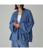 【バビロン/BABYLONE / KIDS】のピンタックデニムシャツ 人気、トレンドファッション・服の通販 founy(ファニー) ファッション Fashion キッズファッション Fashion for Kids おすすめ Recommended / Our Picks デニム Denim, Jeans Material バランス Balance, Style Balance フェミニン Feminine, Girly フロント Front, Front Design 再入荷 Restock / Back in Stock thumbnail ブルー80|ID: prp329100004790063 ipo3291000000035039996