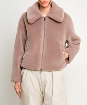 【タトラス コンセプトストア/TATRAS CONCEPT STORE】の【オンライン限定】VINCA ヴィンカ / ボアブルゾン 人気、トレンドファッション・服の通販 founy(ファニー) ファッション Fashion レディースファッション Fashion for Women アウター Coat / Outerwear Collection ブルゾンジャケット・スポーティアウター Blouson Jackets イタリア Italy コンパクト Compact, Small Size 軽量 Lightweight, Ultra Light ジャケット Jacket, Outerwear フロント Front, Front Design ブルゾン Blouson, Bomber Jacket |ID:prp329100004790066